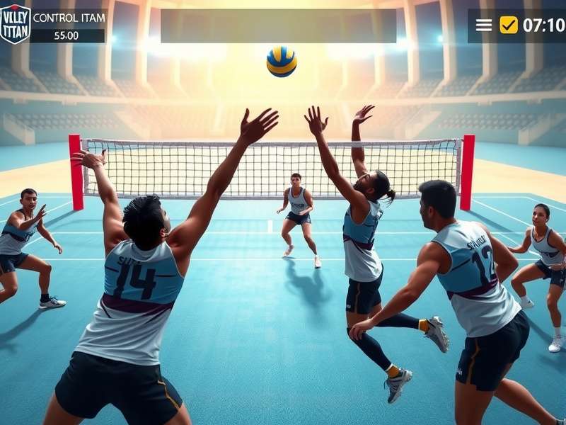 Volley Titan community event with Indian players